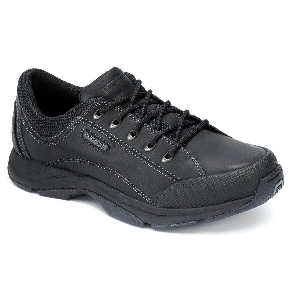 Rockport Mens Chranson Lace-Up - Sneakers Black - RNF143560